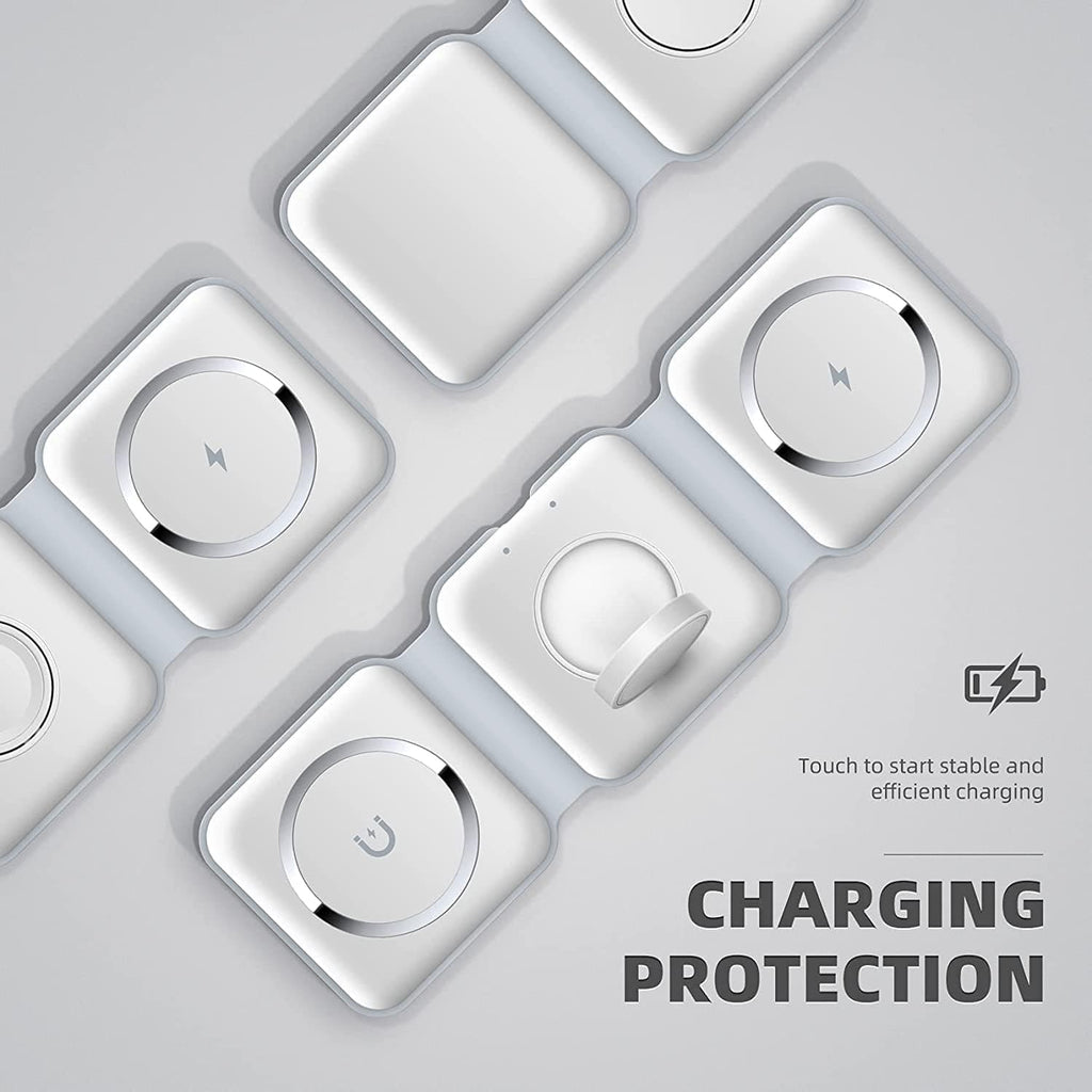 3-in-1 Wireless Charging Station – Phone, Watch & AirPods