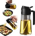 2-in-1 Oil Dispenser & Sprayer Bottle