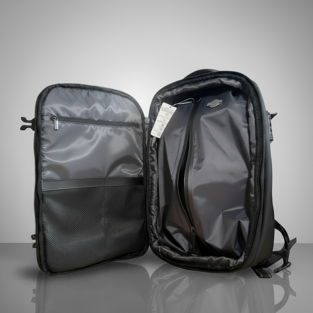 Vacuum Compression Travel Backpack 17" | Built-in Air Pump