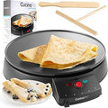 CucinaPro Electric Crepe Maker – 13" Non-Stick | 5 Heat Levels | Pancakes & Flatbreads | Dubai UAE