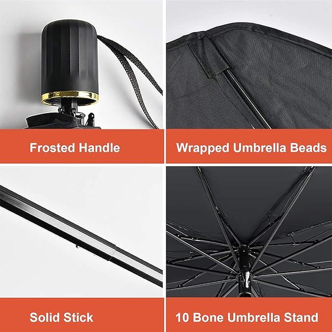 Car Windshield Sun Umbrella – Foldable UV Protection Sunshade