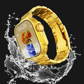 Gold Ultra Smart Watch – Luxury Metal Strap Edition