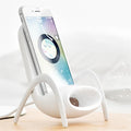 Mini Chair Wireless Charger – 15W Fast Charge Phone Holder Stand for iPhone & Android