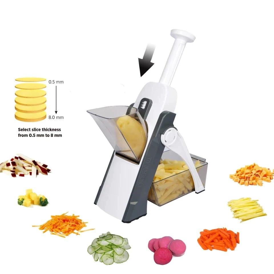Multi-Purpose Kitchen Vegetable Chopper & Cutter – Mandoline Slicer
