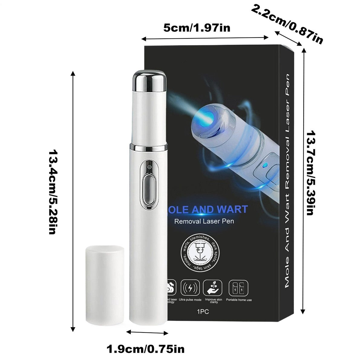 Mole & Wart Removal Laser Pen | Painless Skin Care – Dubai UAE