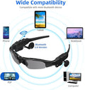 Bluetooth 5.0 Sunglasses with Built-in Earphones – Polarized Smart Shades